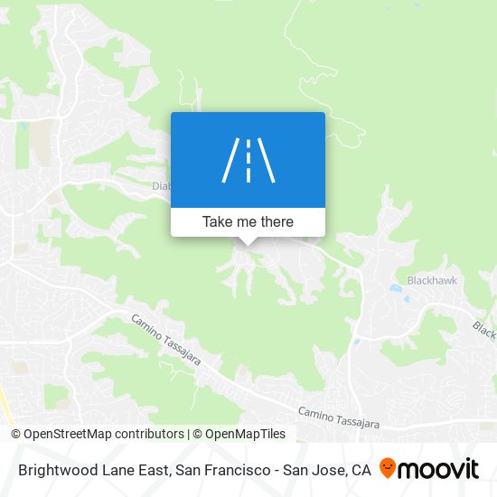 Brightwood Lane East map