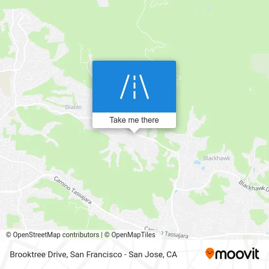 Brooktree Drive map
