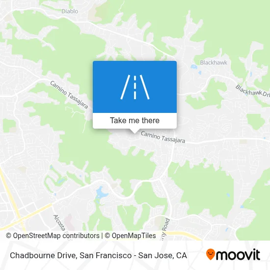 Chadbourne Drive map