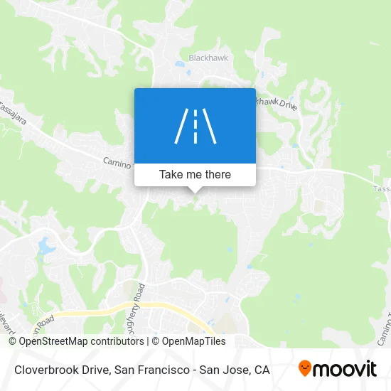 Cloverbrook Drive map