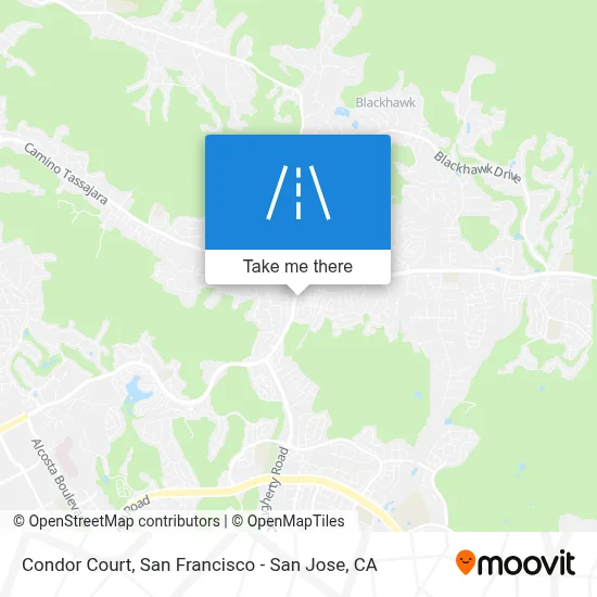 Condor Court map