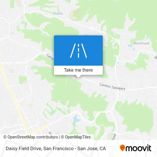 Daisy Field Drive map