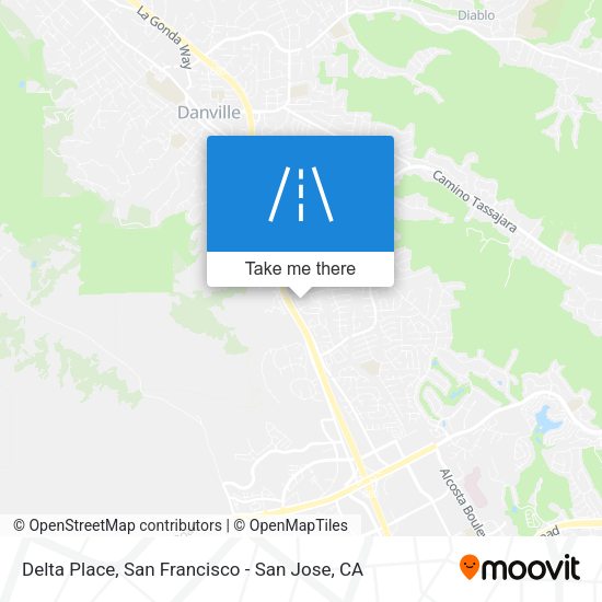 Mapa de Delta Place