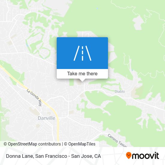 Mapa de Donna Lane