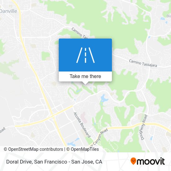 Mapa de Doral Drive