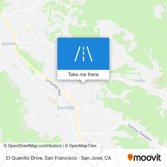 Mapa de El Quanito Drive