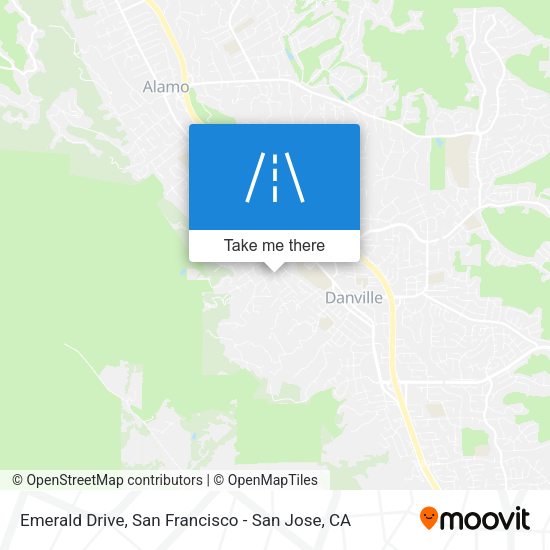 Mapa de Emerald Drive