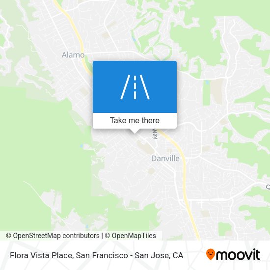 Flora Vista Place map