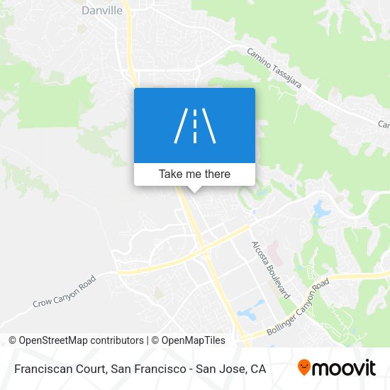 Mapa de Franciscan Court
