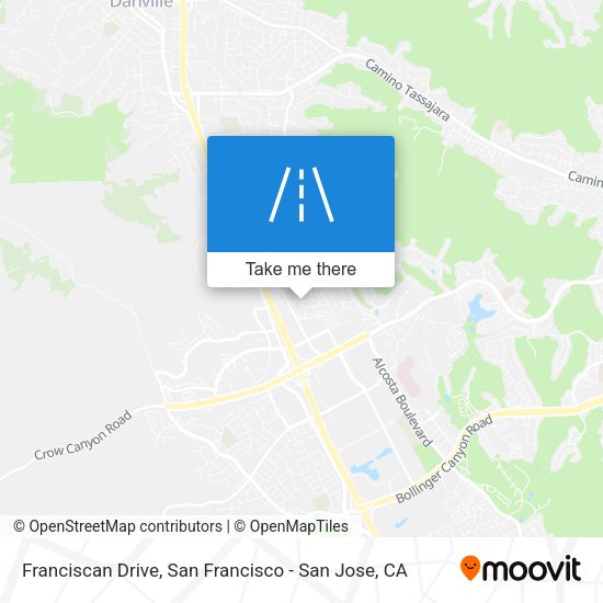 Mapa de Franciscan Drive