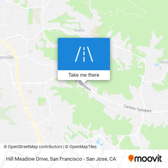 Hill Meadow Drive map