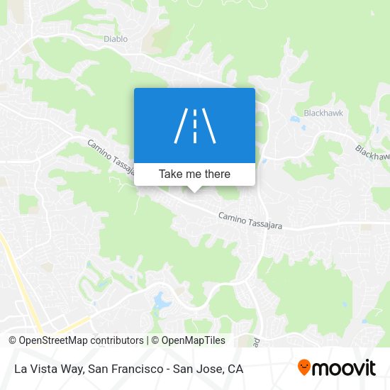 Mapa de La Vista Way