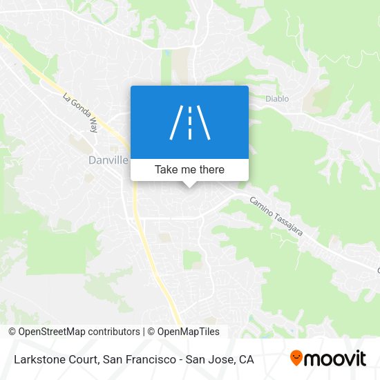 Mapa de Larkstone Court