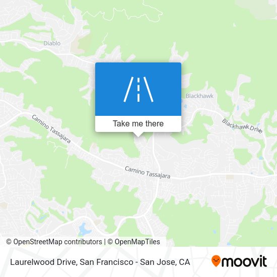 Mapa de Laurelwood Drive