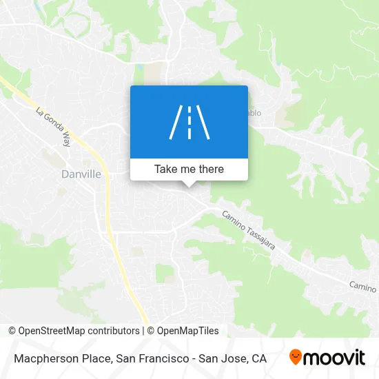 Macpherson Place map