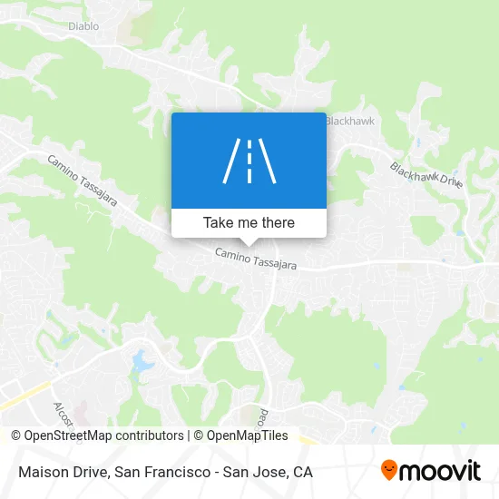 Maison Drive map