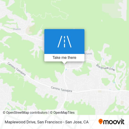 Mapa de Maplewood Drive