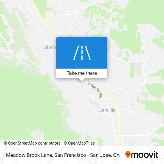 Mapa de Meadow Brook Lane