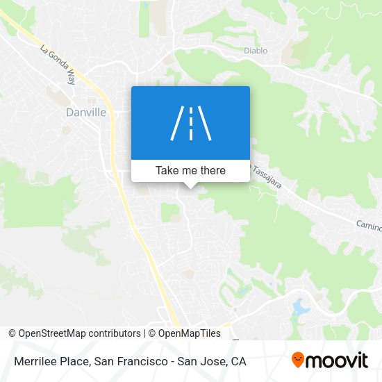 Mapa de Merrilee Place