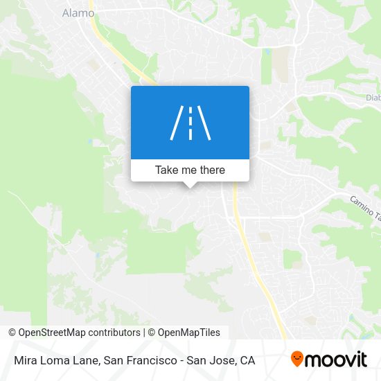 Mapa de Mira Loma Lane