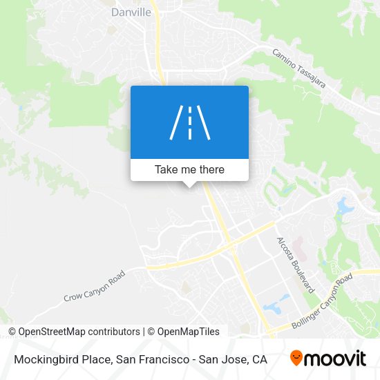 Mockingbird Place map