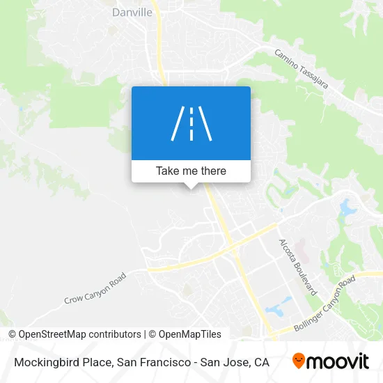 Mockingbird Place map