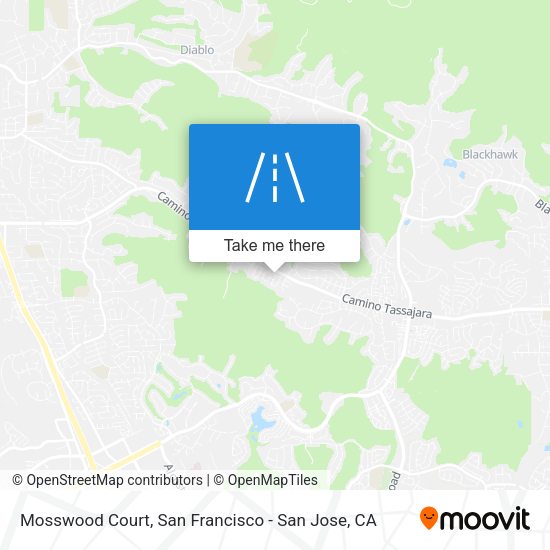 Mapa de Mosswood Court