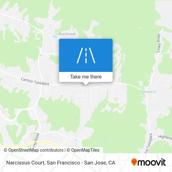 Mapa de Narcissus Court