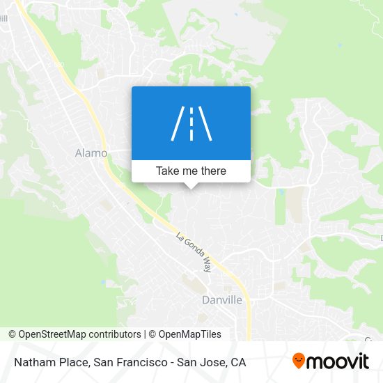 Mapa de Natham Place