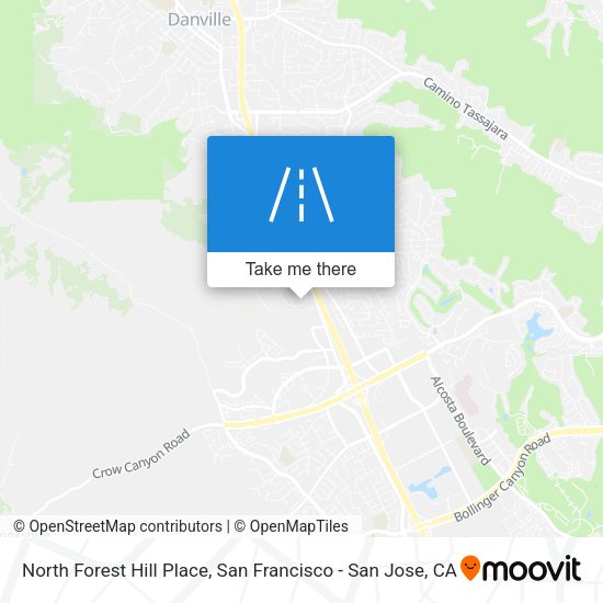 Mapa de North Forest Hill Place