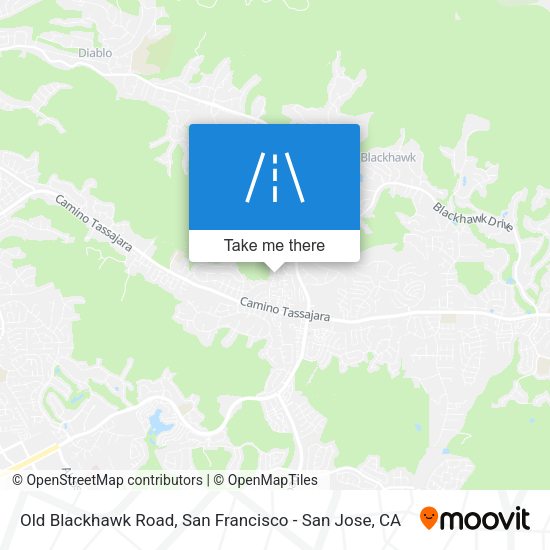 Mapa de Old Blackhawk Road