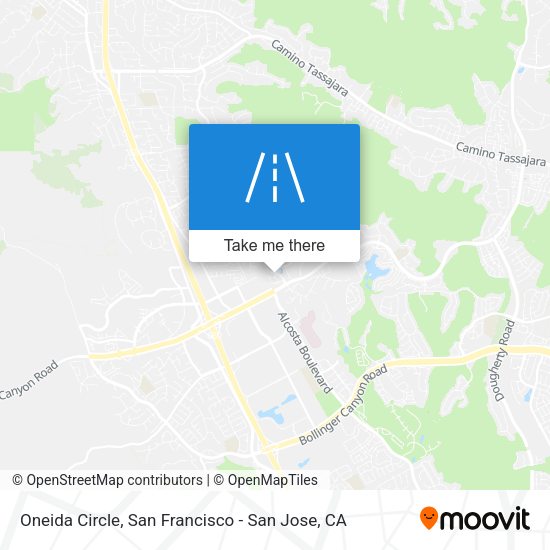 Mapa de Oneida Circle
