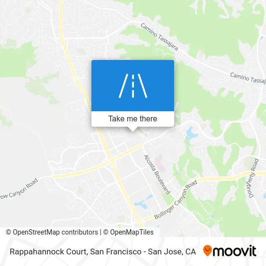 Rappahannock Court map