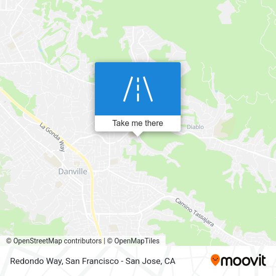 Mapa de Redondo Way