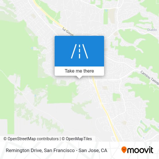 Mapa de Remington Drive