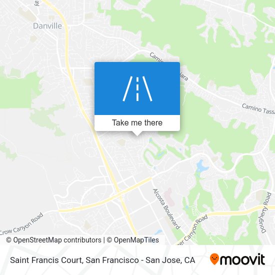 Mapa de Saint Francis Court