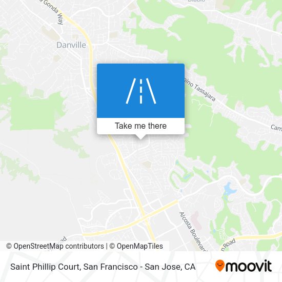Mapa de Saint Phillip Court