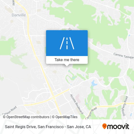 Mapa de Saint Regis Drive