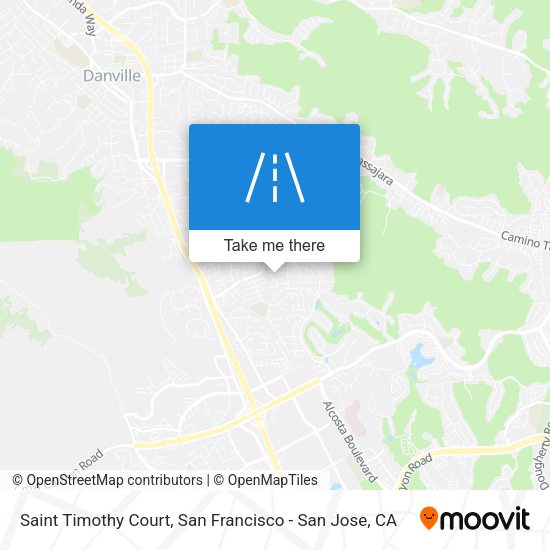 Saint Timothy Court map