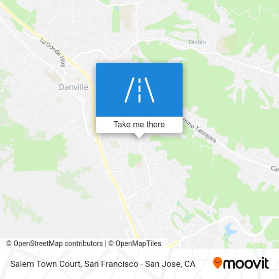 Mapa de Salem Town Court