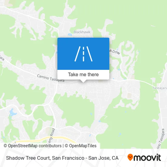 Shadow Tree Court map