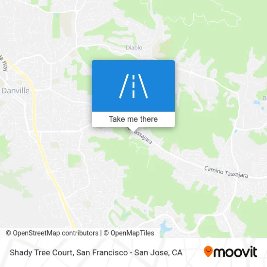 Shady Tree Court map