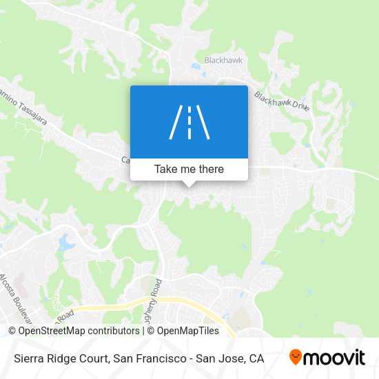 Sierra Ridge Court map