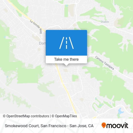 Mapa de Smokewood Court