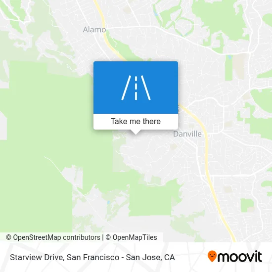 Starview Drive map