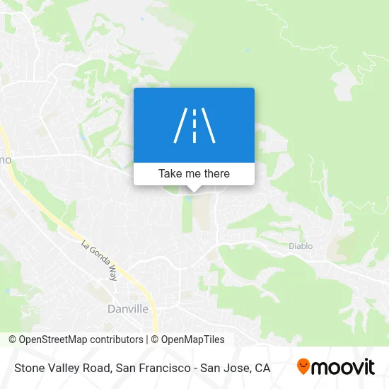 Stone Valley Road map