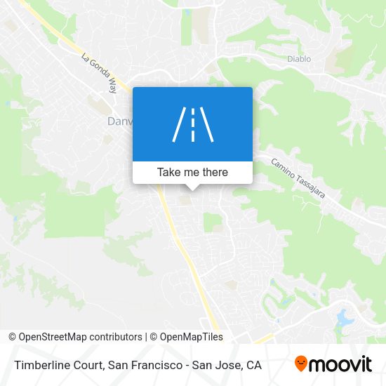Mapa de Timberline Court