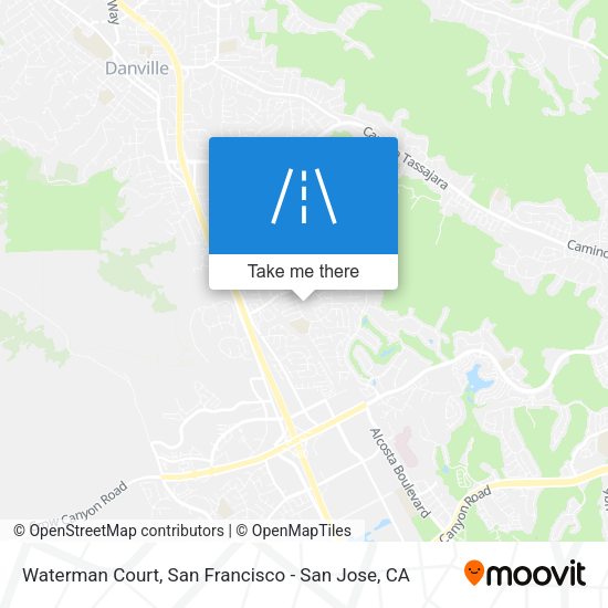 Mapa de Waterman Court