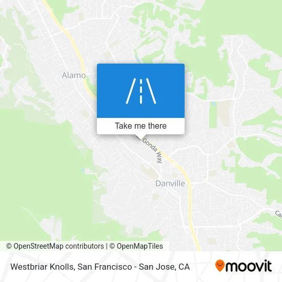 Westbriar Knolls map