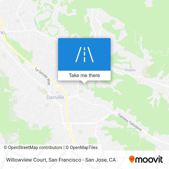 Mapa de Willowview Court